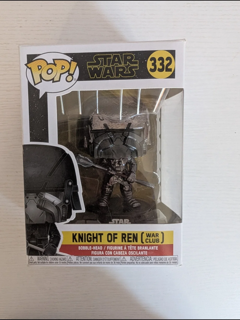 Funko Star Wars Knight of Ren in Black and Gray - Pop! #332